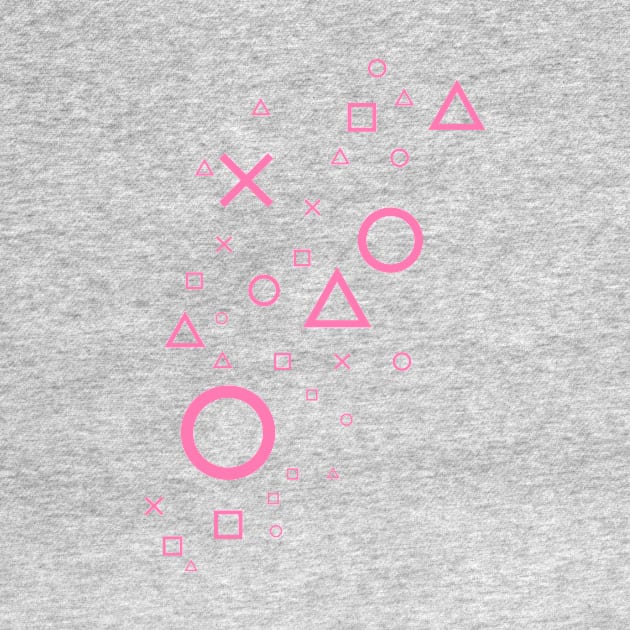 Pastel Pink Playstation Magic by XOOXOO